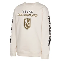 Sweat-shirt à capuche Star Power Vegas Golden Knights de couleur crème pour jeunes