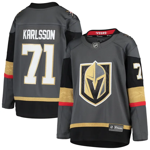 Men's Vegas Golden Knights Jack Eichel Fanatics Branded Gray Alternate  Breakaway Player Jersey