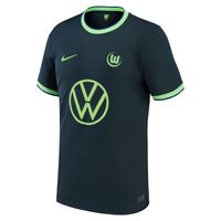 Youth Nike Black VfL Wolfsburg 2022/23 Away Replica Jersey