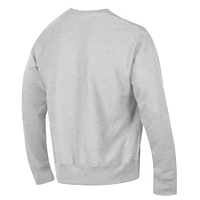 Men's Champion Gray Villanova Wildcats Arch Over Logo Reverse Weave Pullover Sweatshirt