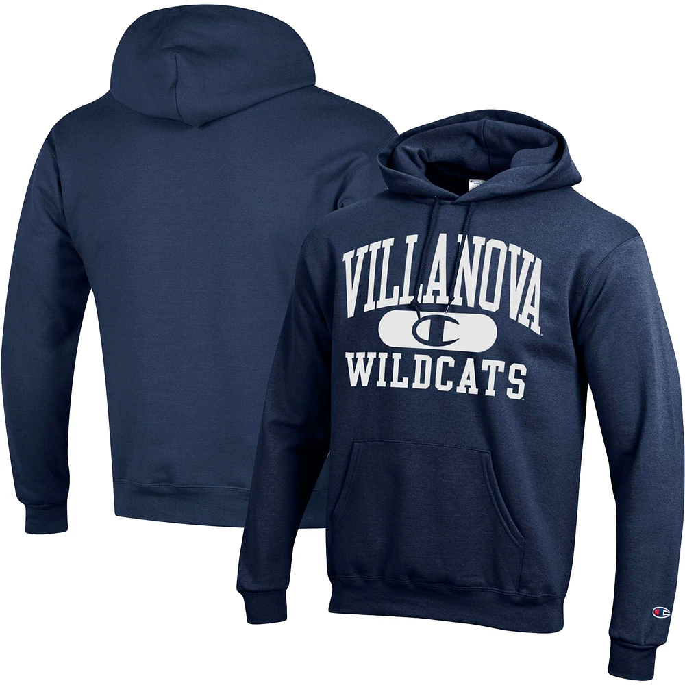 Sweat à capuche Champion Navy Villanova Wildcats Arch Pill pour homme