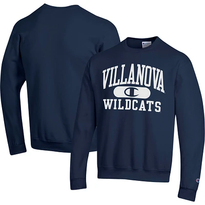 Sweat-shirt Champion Navy Villanova Wildcats Arch Pill pour homme