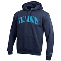 Sweat à capuche en polaire Basic Arch pour homme Champion Navy Villanova Wildcats