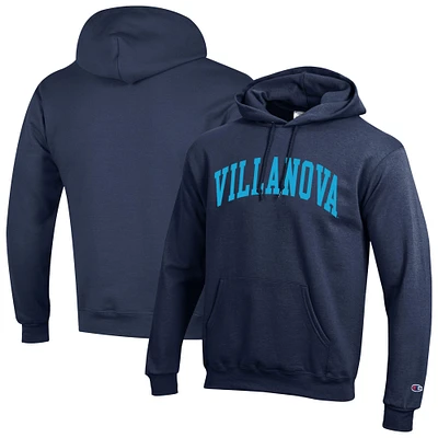 Sweat à capuche en polaire Basic Arch pour homme Champion Navy Villanova Wildcats