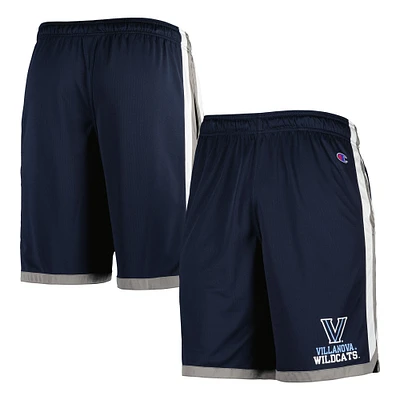 Short de basketball Champion Villanova Wildcats pour homme, bleu marine