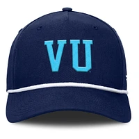 Casquette ajustable en corde pour balle fausse Fanatics pour homme, bleu marine, Villanova Wildcats