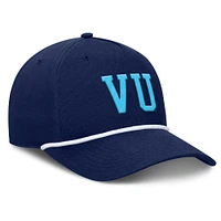 Casquette ajustable en corde pour balle fausse Fanatics pour homme, bleu marine, Villanova Wildcats