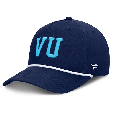 Casquette ajustable en corde pour balle fausse Fanatics pour homme, bleu marine, Villanova Wildcats