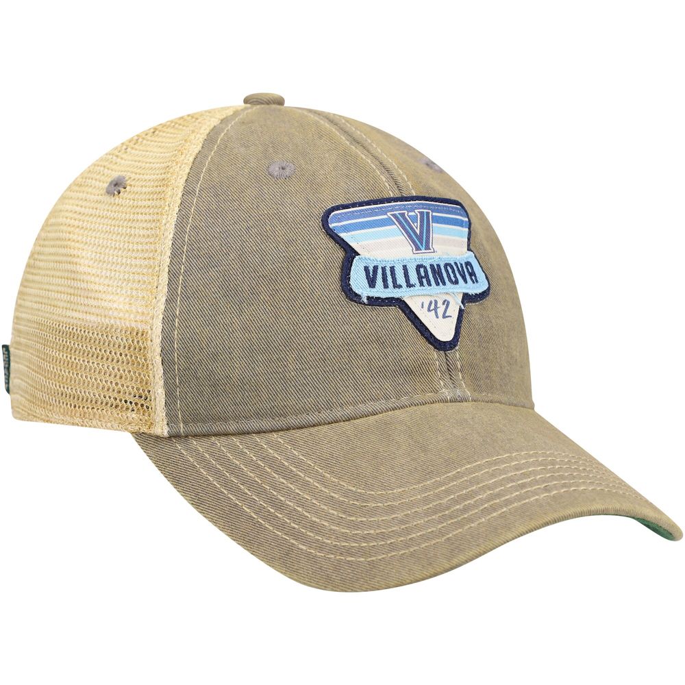 Men's Gray Villanova Wildcats Legacy Point Old Favorite Trucker Snapback Hat