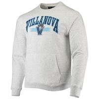 Men's League Collegiate Wear Heathered Gray Villanova Wildcats Upperclassman Pocket Pullover Sweatshirt