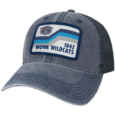 Villanova Wildcats Sun & Bars Dashboard Trucker Snapback Hat - Navy