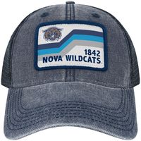 Men's Navy Villanova Wildcats Sun & Bars Dashboard Trucker Snapback Hat