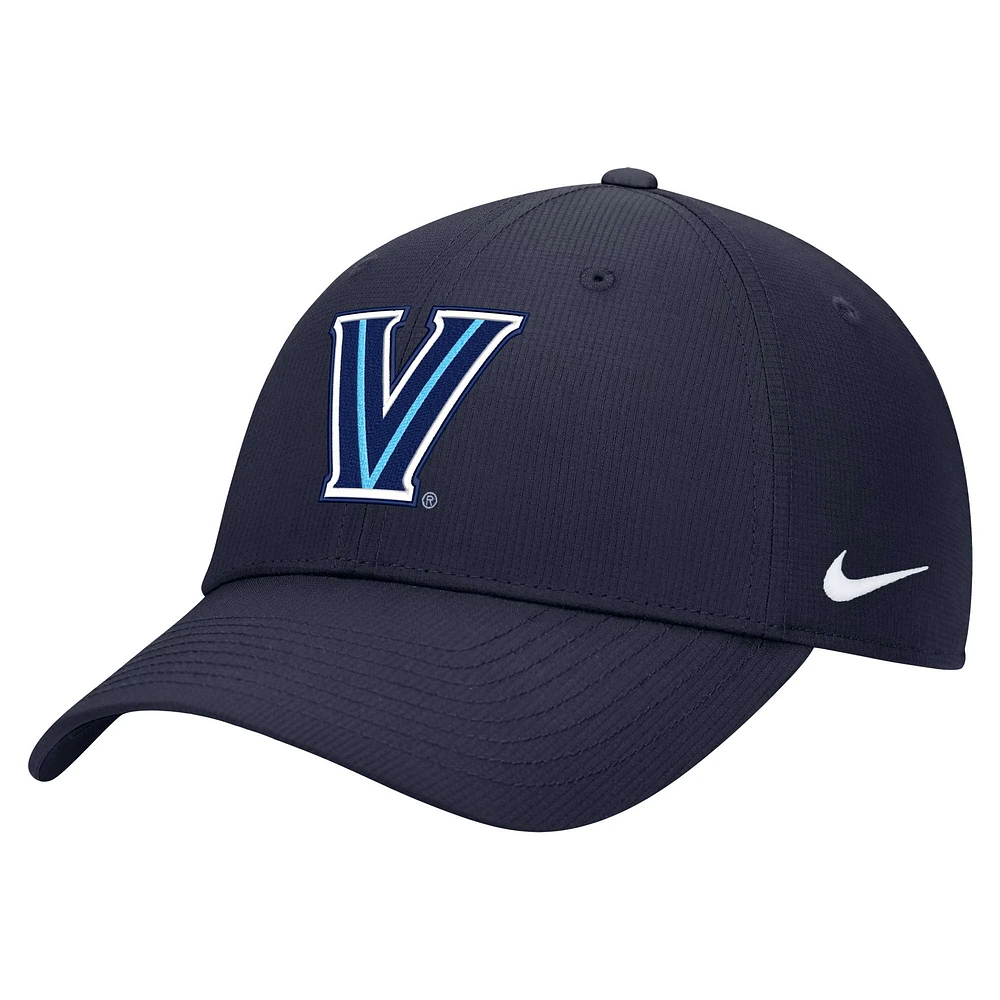 Men's Nike Navy Villanova Wildcats 2024 Sideline Club Adjustable Hat