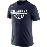 Men's Nike Navy Villanova Wildcats Basketball Drop Legend Long Sleeve  Performance T-Shirt