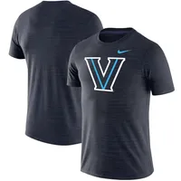 T-shirt Nike Villanova Wildcats Big & Tall Velocity Space-Dye Performance pour homme - Bleu marine