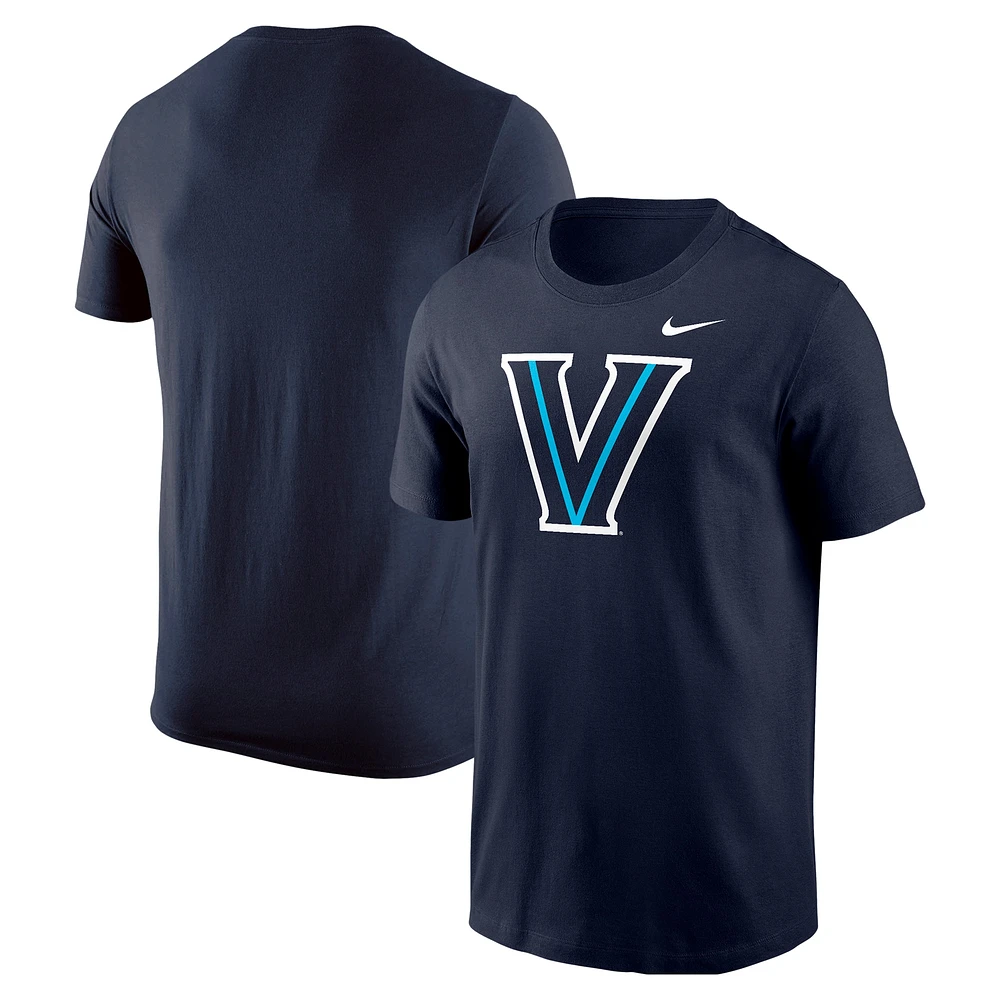 T-shirt Nike bleu marine avec logo Villanova Wildcats pour homme