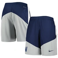 Short de survêtement Nike Villanova Wildcats Player Performance pour homme - Bleu marine