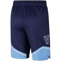 Short de basket-ball Nike Villanova Wildcats Replica Team pour homme, bleu marine