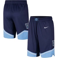 Short de basket-ball Nike Villanova Wildcats Replica Team pour homme, bleu marine