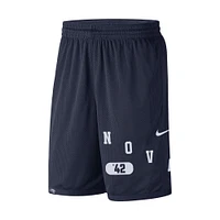 Short Nike Villanova Wildcats Wordmark Performance pour homme - Bleu marine