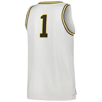 Men's Nike #1 White Villanova Wildcats Replica Basketball Jersey