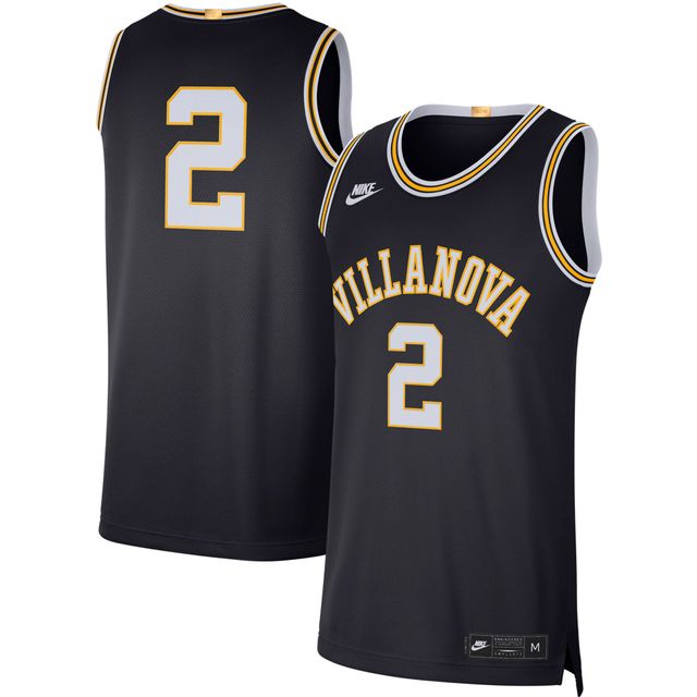 Maillot Nike #2 Villanova Wildcats rétro limité pour homme, bleu marine