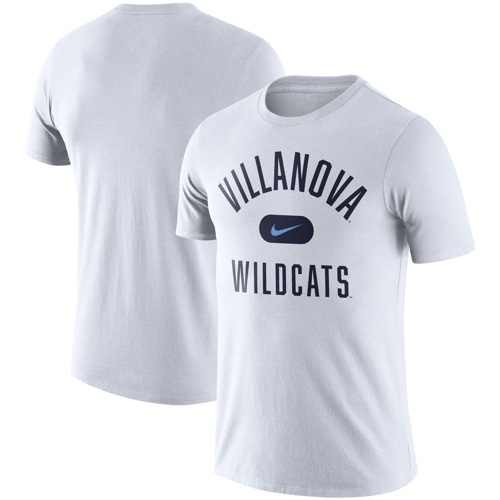 Men's Nike White Villanova Wildcats Team Arch T-Shirt