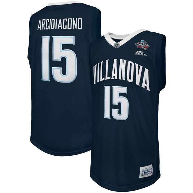 Marque rétro originale pour hommes Ryan Arcidiacono Navy Villanova Wildcats 2016 NCAA Tournoi de basket-ball masculin March Madness Final Four Maillot classique commémoratif