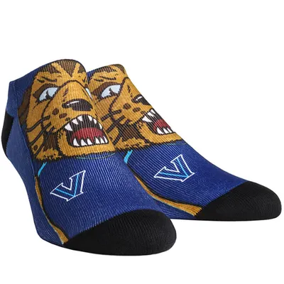 Villanova Wildcats Rock Em Socks Mascot Low Ankle Socks