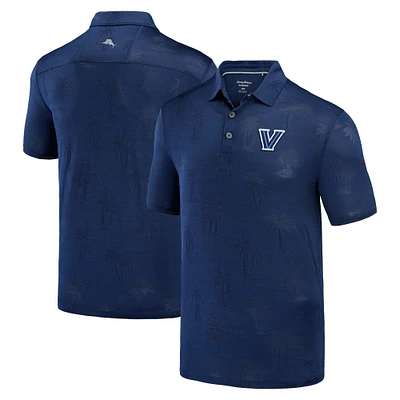 Men's Tommy Bahama Navy Villanova Wildcats Sport Palm Coast Palmera IslandZone Polo