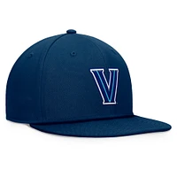 Casquette snapback fondamentale Villanova Wildcats bleu marine Top of the World pour homme