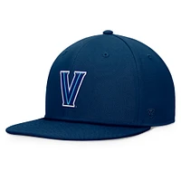 Casquette snapback fondamentale Villanova Wildcats bleu marine Top of the World pour homme