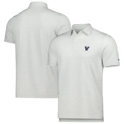 Polo Sankaty à rayures Bradley Villanova Wildcats de Vineyard Vines gris pour homme