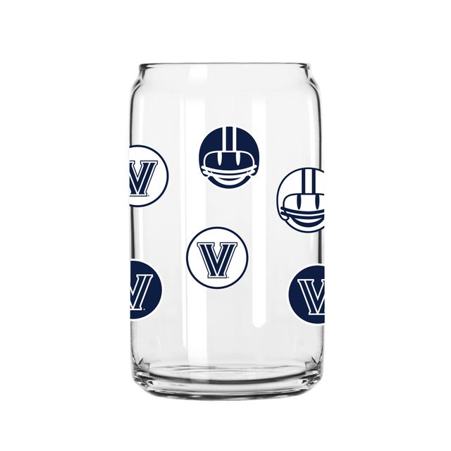 Villanova Wildcats 16 oz. Smiley peut verre