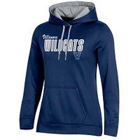 Women's Champion Navy Villanova Wildcats Team Pullover Hoodie