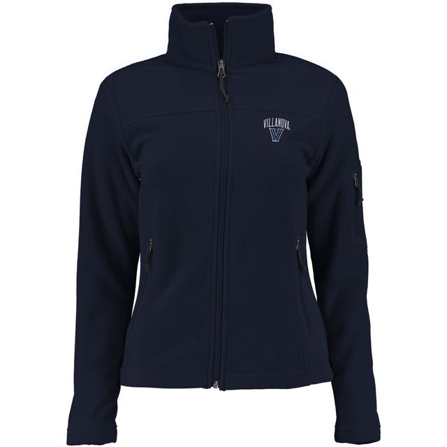 Veste à glissière pleine longueur Villanova Wildcats Give & Go Columbia pour femme, bleu marine