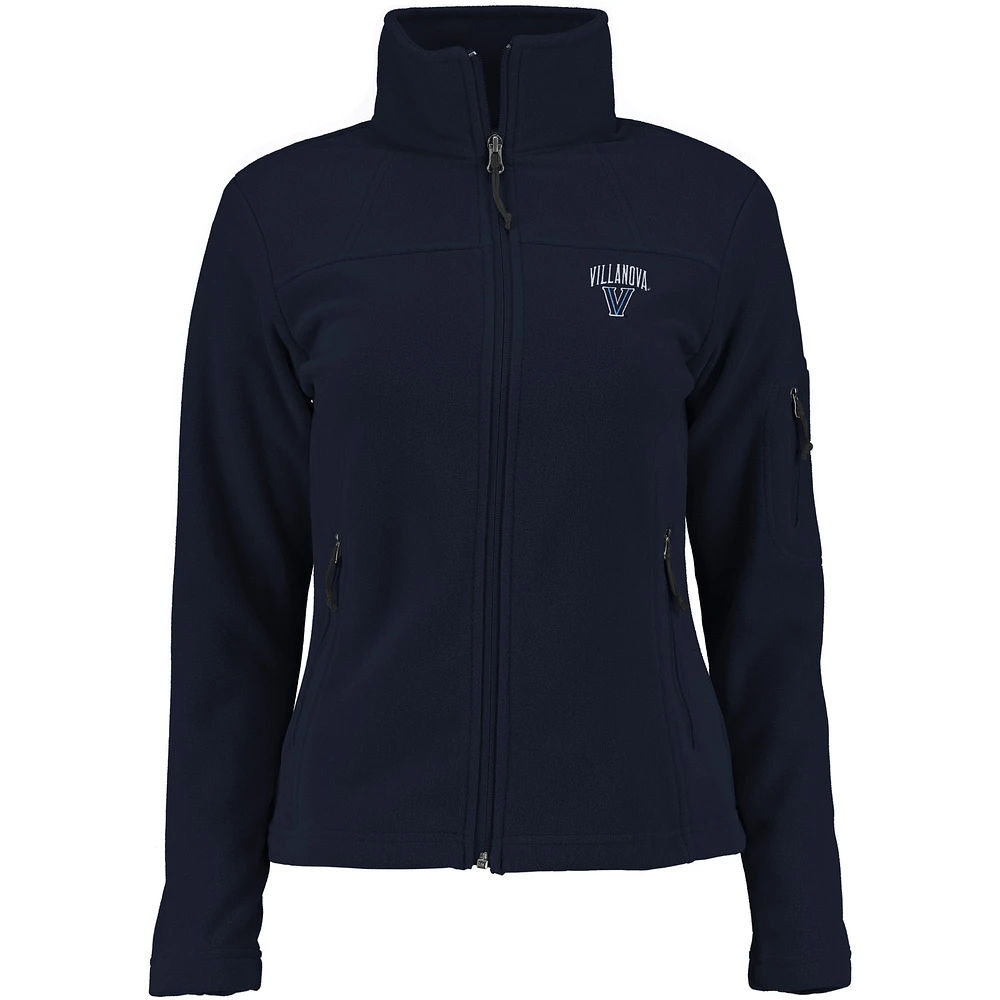 Women's Columbia Navy Villanova Wildcats Give & Go Full-Zip Jacket