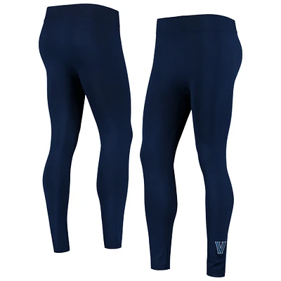 Legging en polaire Villanova Wildcats ZooZatz pour femme bleu marine