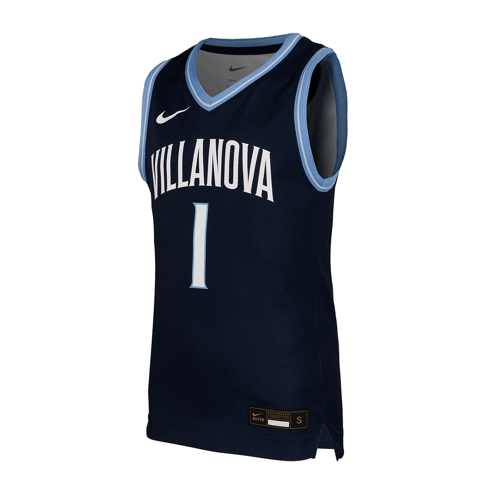 Youth Nike #1 Navy Villanova Wildcats Replica Basketball Jersey