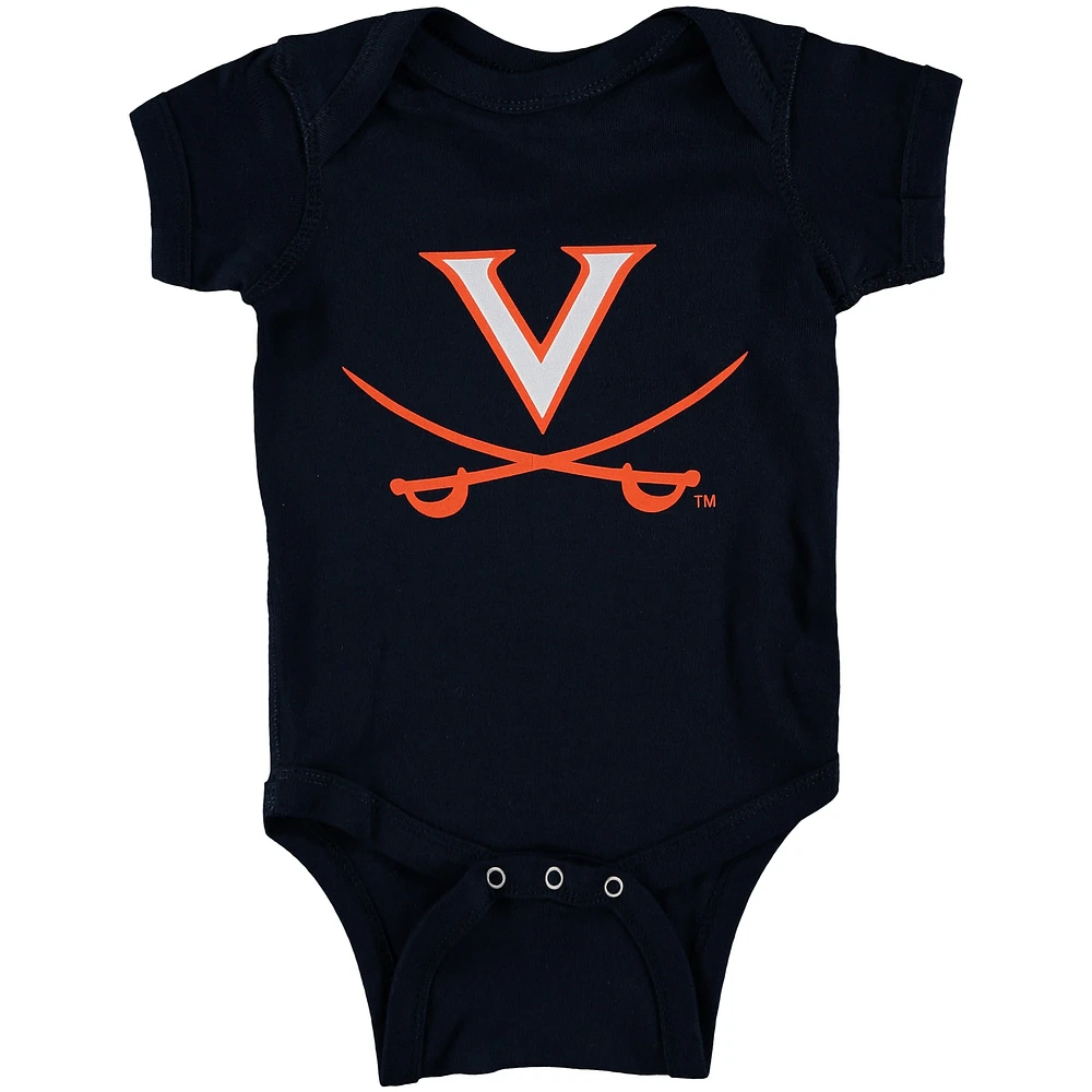 Body bébé bleu marine Virginia Cavaliers Big Logo