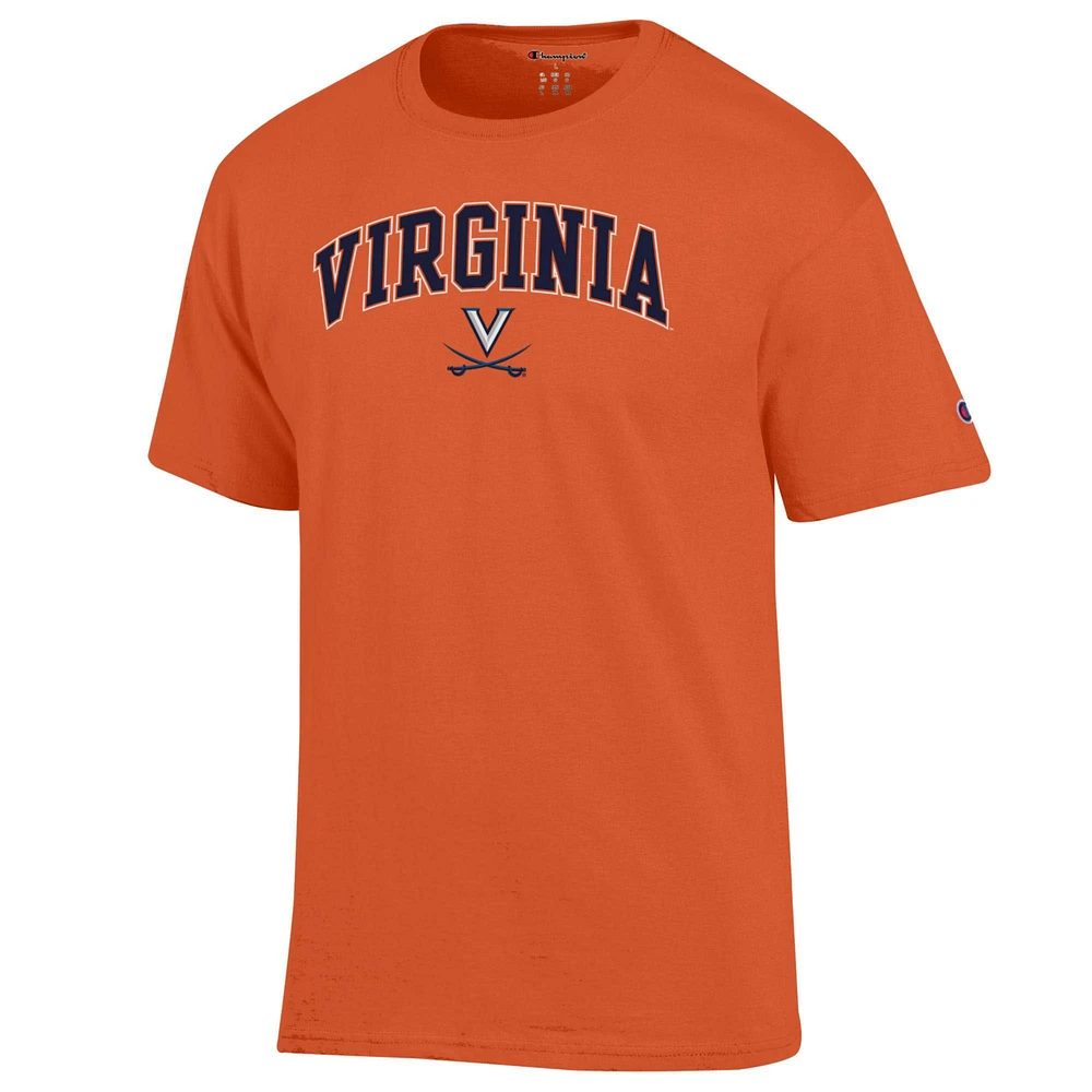 Men's Champion Virginia Cavaliers Arched Logo T-Shirt