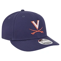 Men's New Era Navy Virginia Cavaliers Low Profile 9FIFTY Snapback Hat