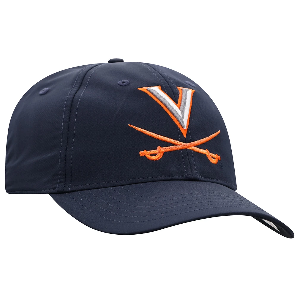 Men's Top of the World  Navy Virginia Cavaliers Victory Trainer Adjustable Hat