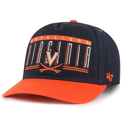 Casquette réglable à double tête d'attelage '47 Navy Virginia Cavaliers pour hommes