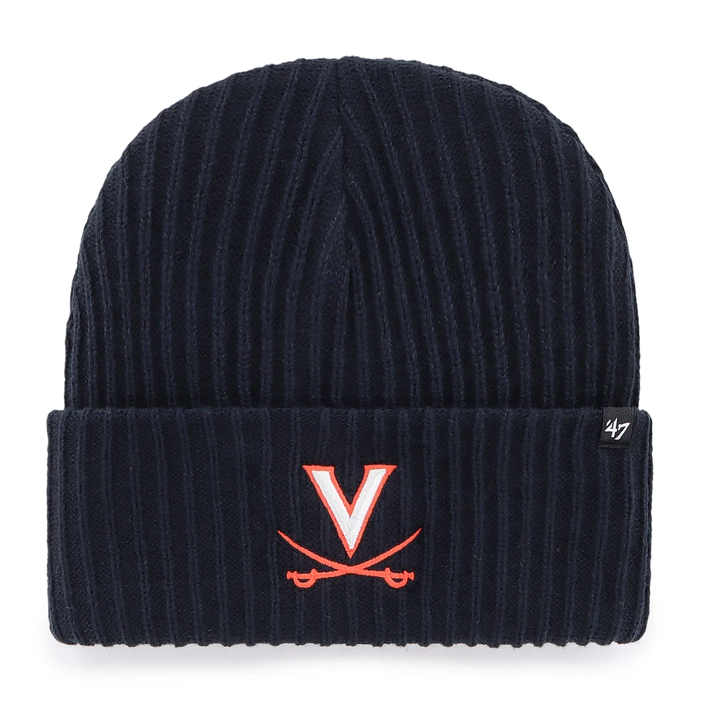 Men's '47 Navy Virginia Cavaliers Harbor Cuffed Knit Hat