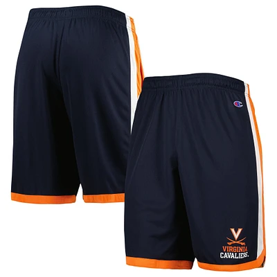 Champion Navy Virginia Cavaliers Basketball Shorts pour homme