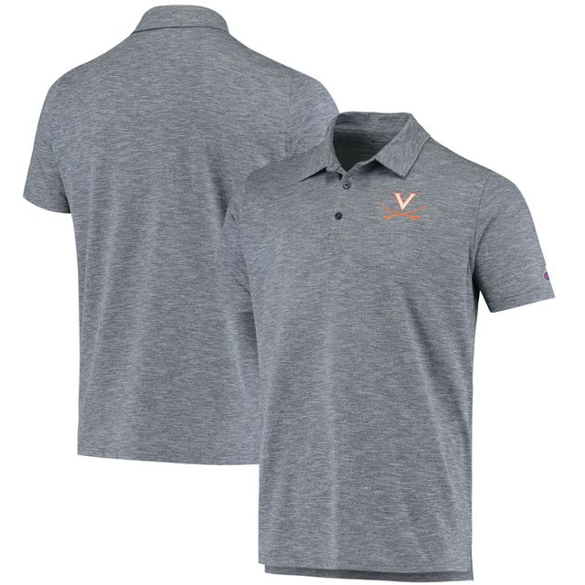 Polo Champion Navy Virginia Cavaliers Micro Mesh pour homme