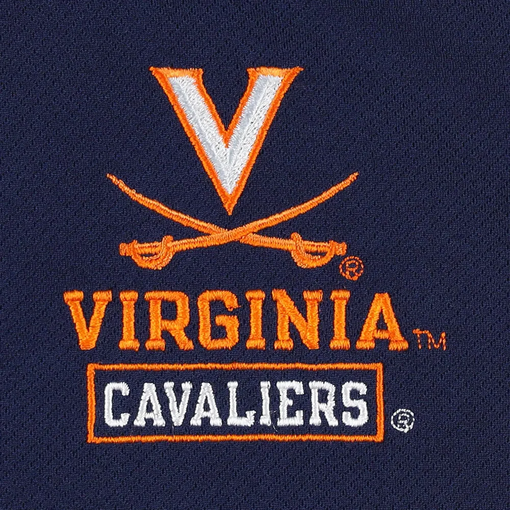 Veste texturée à quart de zip pour homme Virginia Cavaliers Champion bleu marine