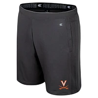 Men's Colosseum Charcoal Virginia Cavaliers Forget Shorts