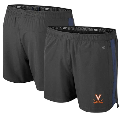 Men's Colosseum Charcoal Virginia Cavaliers Langmore Shorts